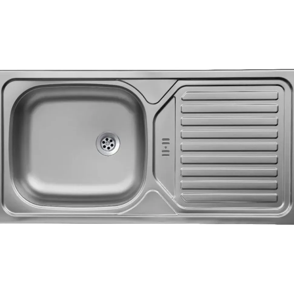 Flex-Well Winkelküche Lucca L-Form E-Geräte 280 x 170 cm weiß