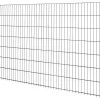 Floraworld Doppelstab-Mattenzaun Comfort 201 x 143 cm anthrazit