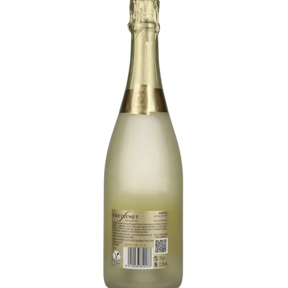 Freixenet Sekt Medium Dry 11,5 % vol 0,75 l Vegan