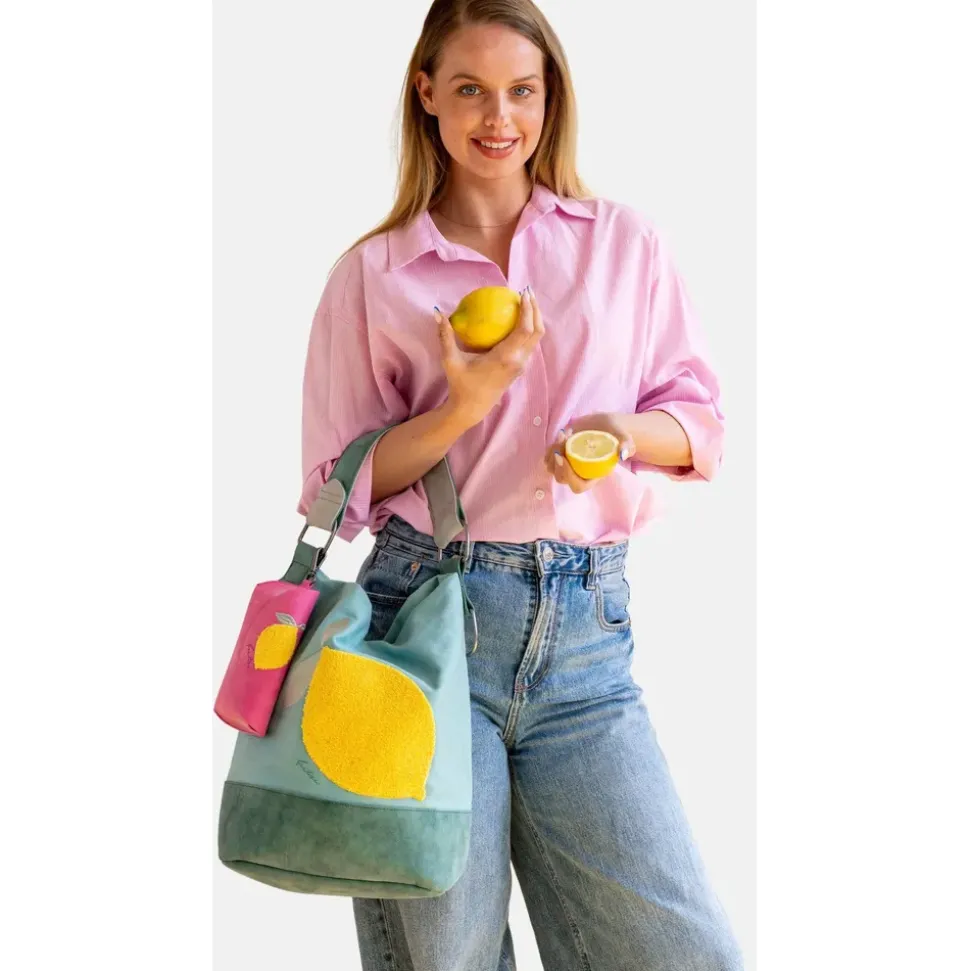 Fritzi aus Preußen Izzy07 Limited Hobo Baumwolle/Türkis