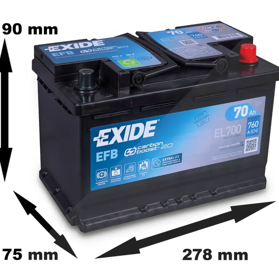 Fulmen EL700 70Ah 12V