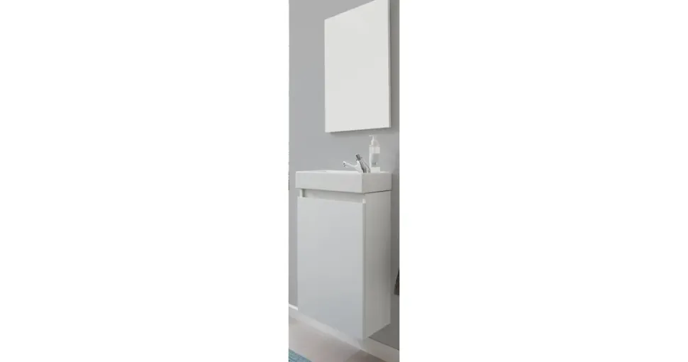 furn.design Badmöbel-Set Winny 3-tlg. Weiß
