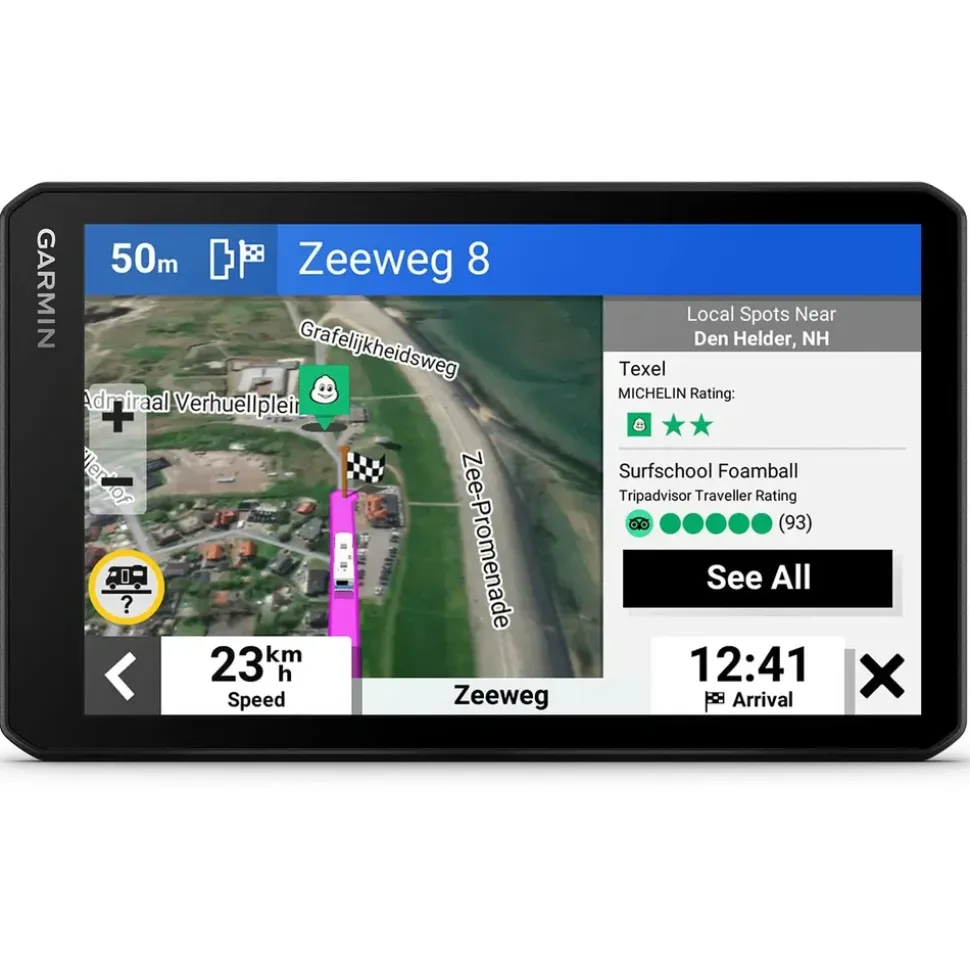 Garmin CamperCam 795 7" Navigationsgerät mit Dashcam