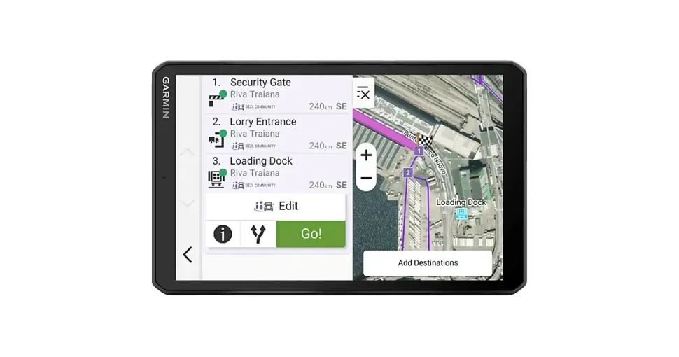 Garmin dezl LGV820 EU MT-D LKW-Navigationsgerät 8 Zoll