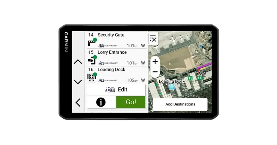 Garmin dezl LGV720 LKW-Navigationsgerät 7 Zoll