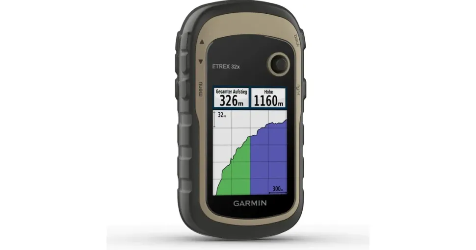Garmin eTrex 32x GPS-Outdoor-Navi 2,2 Zoll Farbdisplay wasserdicht inkl. vorinstallierte Karten