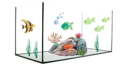 GarPet Aquarium Becken 54,0 l Zubehör schwarz