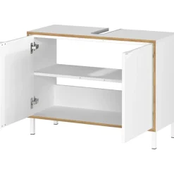 Germania Waschbeckenunterschrank GW-Topeka 80 x 60 cm Weiß