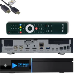 GiGaBlue UHD Quad 4K Pro 2x FBC DVB-S2 Twin Tuner 3x USB 3.0 E2 Linux Receiver