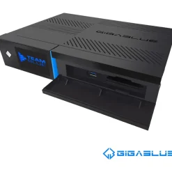 GiGaBlue UHD Quad 4K Pro 2x FBC DVB-S2 Twin Tuner 3x USB 3.0 E2 Linux Receiver