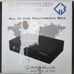 GiGaBlue UHD Trio 4K PRO - Combo Tuner, W-LAN 1200Mbps