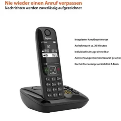 Gigaset AS690A schwarz