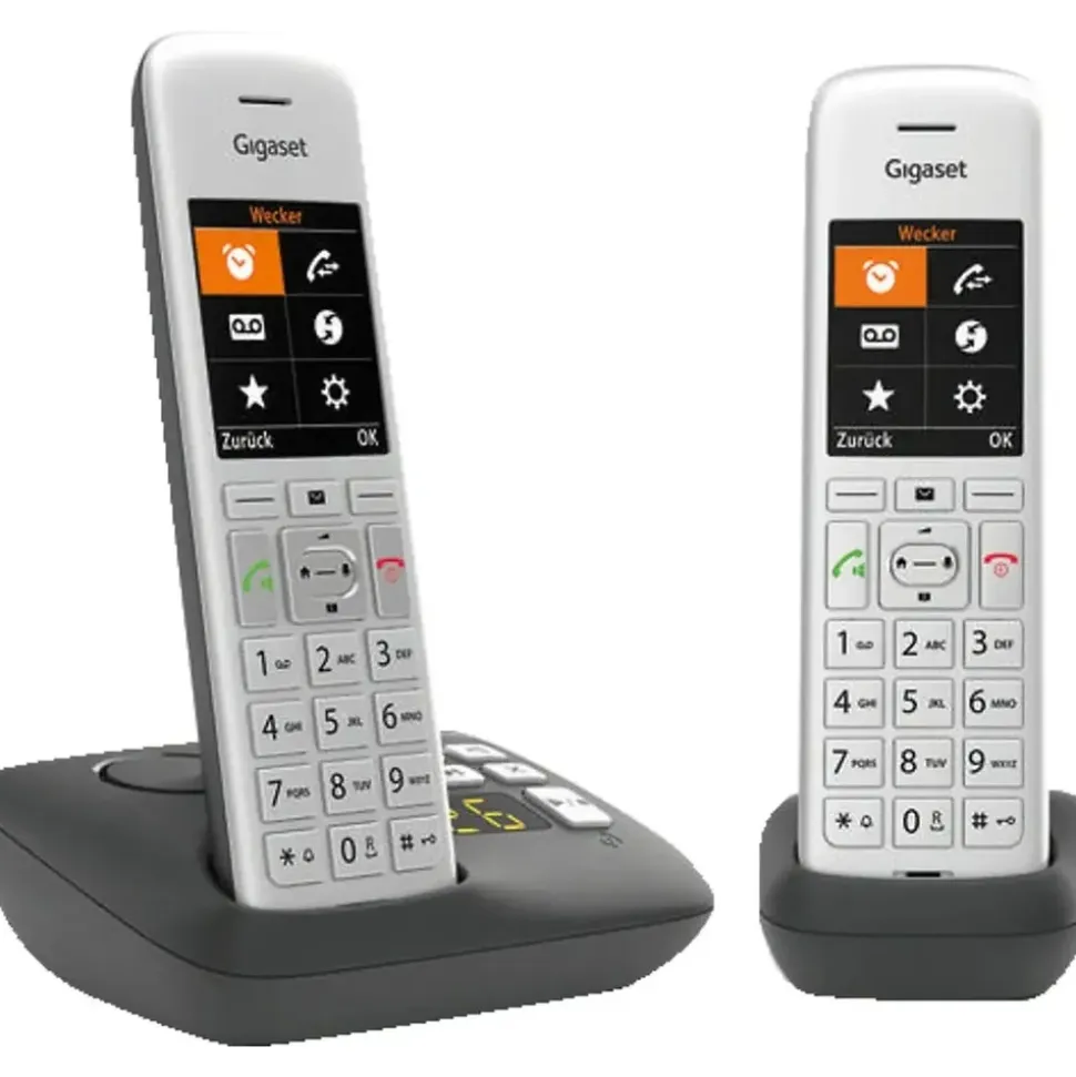 Gigaset CE575A Duo silber/schwarz