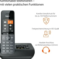 Gigaset Comfort 520A schwarz