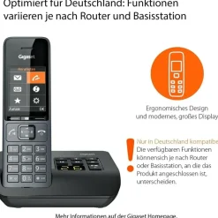 Gigaset Comfort 520A schwarz