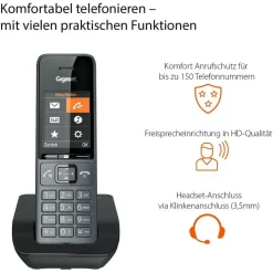 Gigaset Comfort 520 schwarz