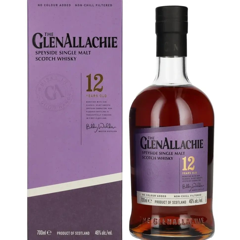 Glenallachie 12 Years Old Speyside Single Malt Scotch 46% vol 0,7 l Geschenkbox