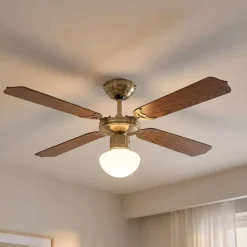 GLOBO 106,6 cm Deckenventilator Eiche