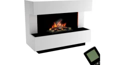 Glow Fire Kant OMC 600 weiß