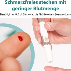 GlucoCheck XL Set mg/dl mit 60 Teststreifen