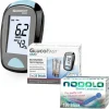 Glucofast Duo Blutzuckermessgerät mmol/l inkl. 60 Teststreifen und 110 Lanzetten