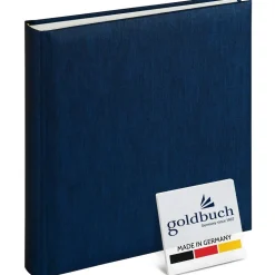 Goldbuch Fotoalbum Summertime 25x25 60 weiße Seiten blau