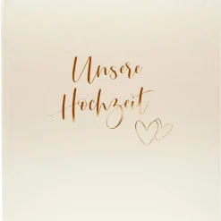 Goldbuch Herzklopfen 30x31 60 weiße Seiten Hochzeit 08174