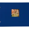 Goldbuch Schraubalbum Bella Vista 39x31 40 weiße Seiten blau