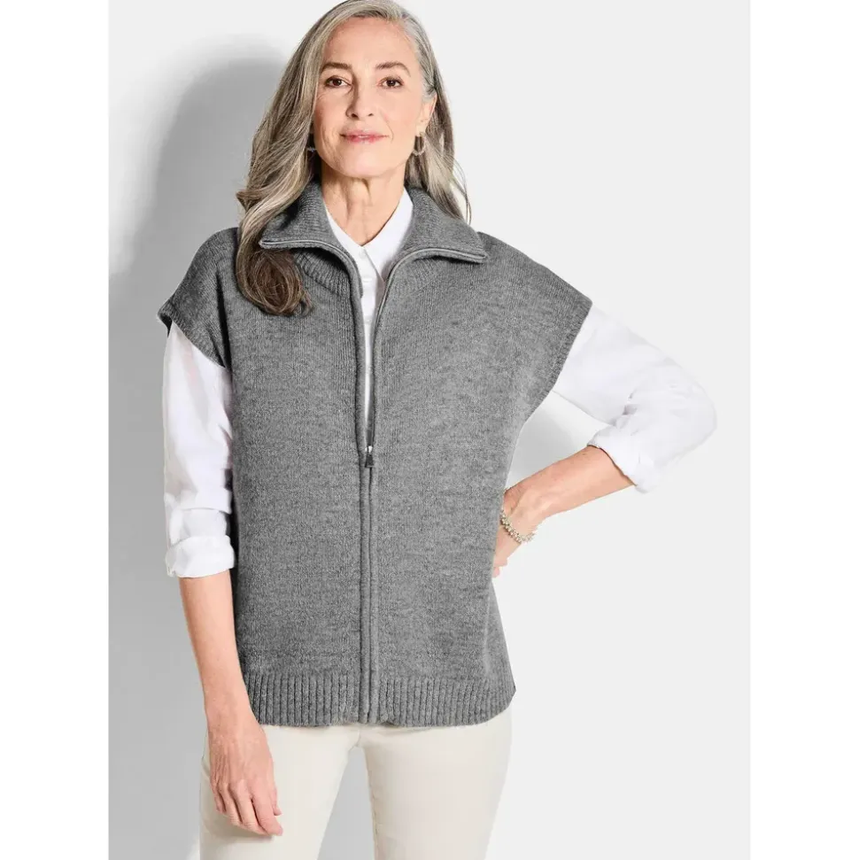 GOLDNER Weste Grau 46