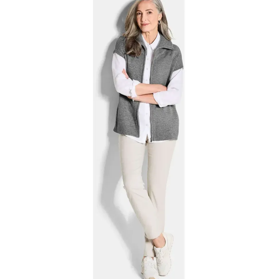 GOLDNER Weste Grau 46