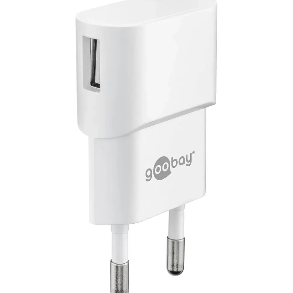 goobay 44948 Ladegerät USB-A 5 W weiß -