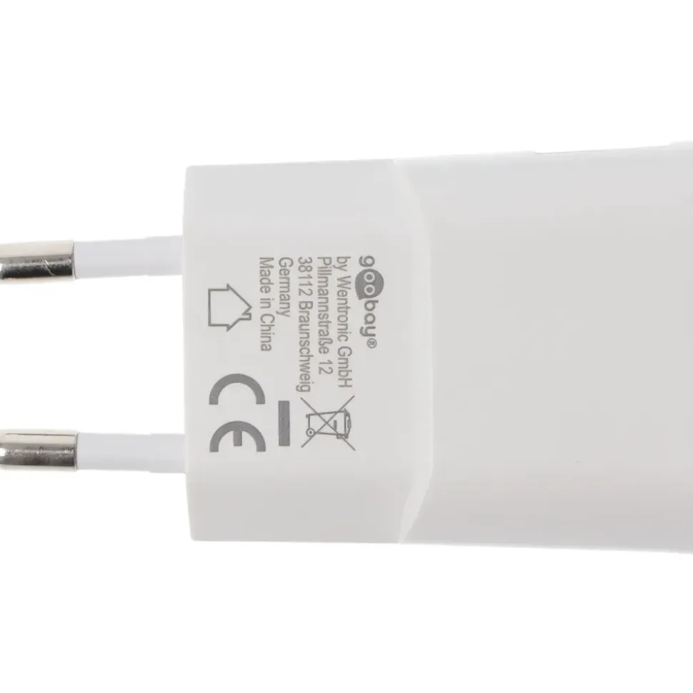 goobay 44948 Ladegerät USB-A 5 W weiß -