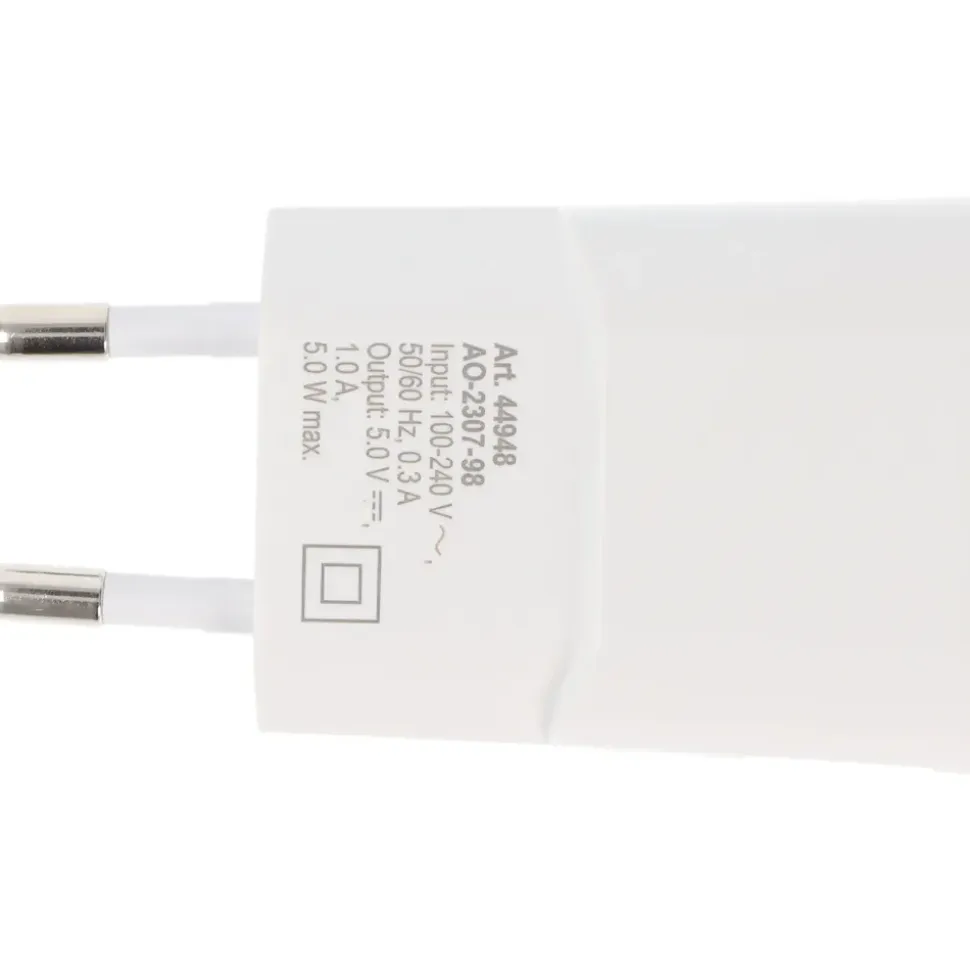 goobay 44948 Ladegerät USB-A 5 W weiß -