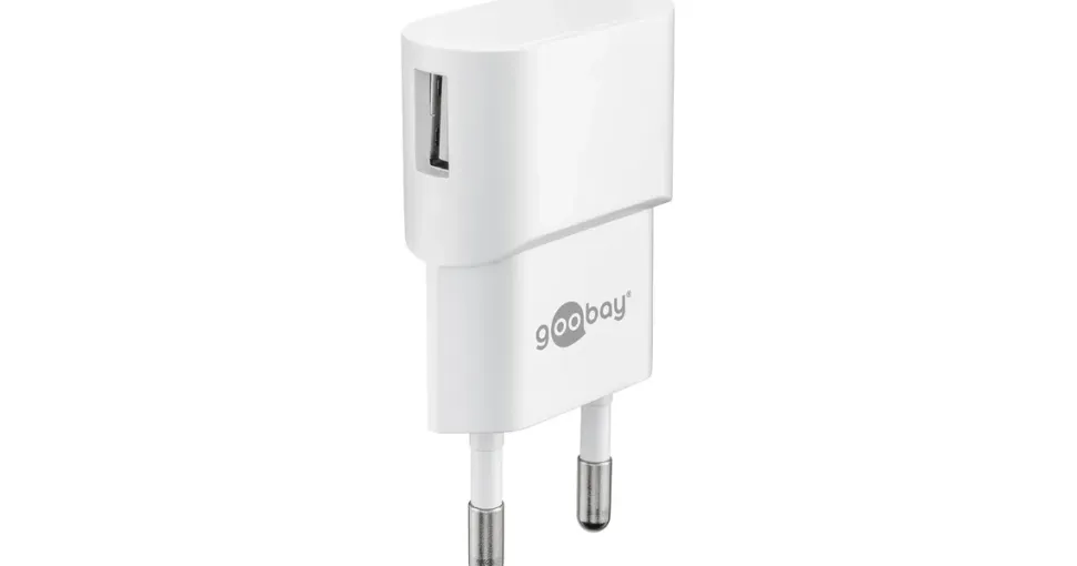 goobay 44948 Ladegerät USB-A 5 W weiß -