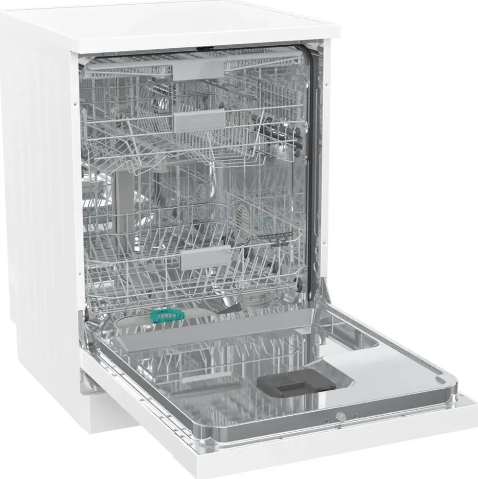Gorenje G400 GS643C90W Geschirrspüler (freistehend, 600 mm breit, Weiß)