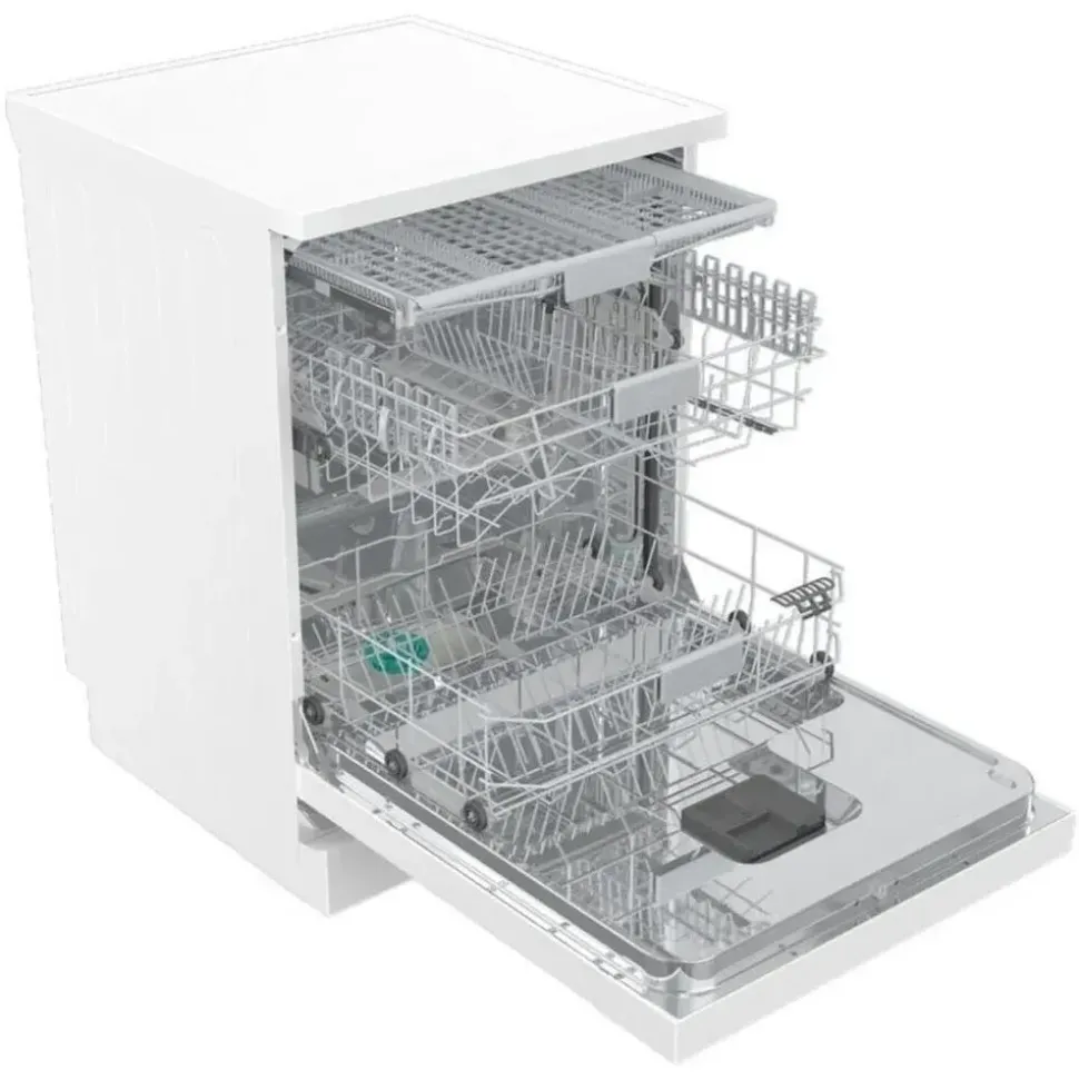 Gorenje G400 GS643C90W Geschirrspüler (freistehend, 600 mm breit, Weiß)