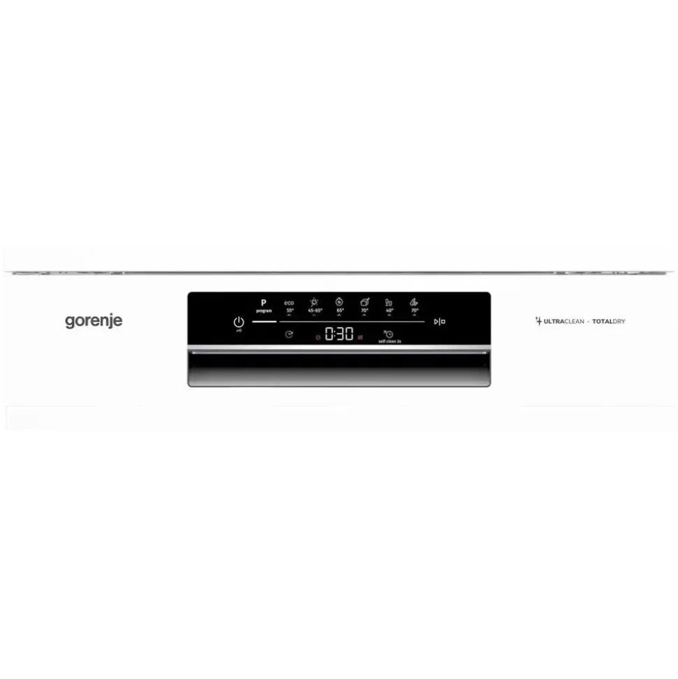 Gorenje G400 GS643C90W Geschirrspüler (freistehend, 600 mm breit, Weiß)