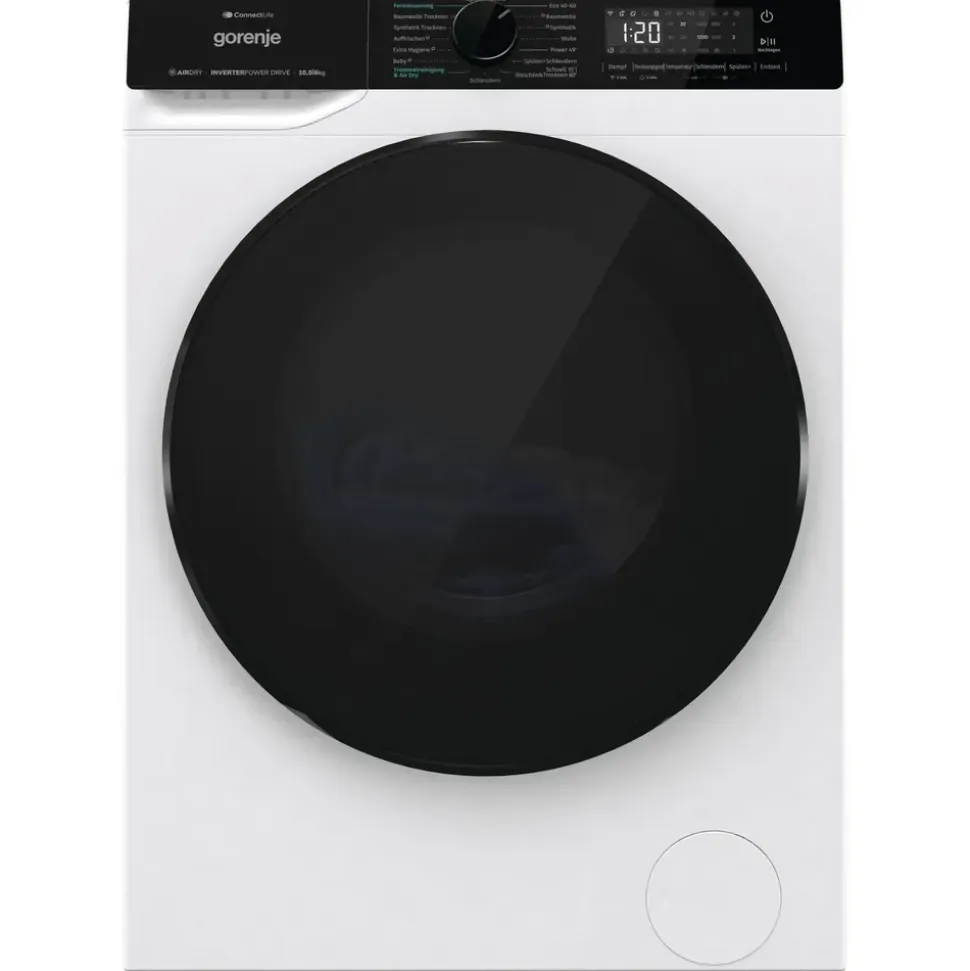 Gorenje G600 Waschtrockner WD2PA1X64ADAAW/DE (10,5 kg / 6 kg, 1400 U/min)
