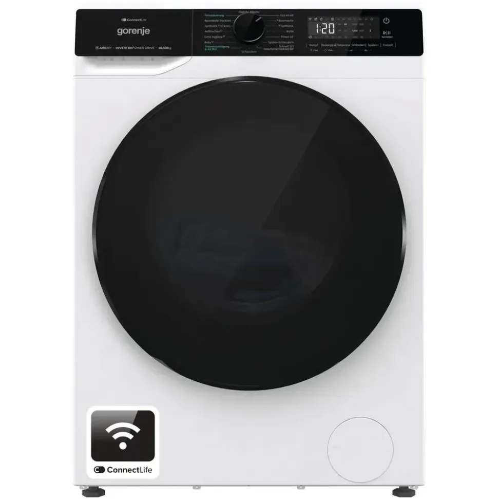 Gorenje G600 Waschtrockner WD2PA1X64ADW/DE (10,5 kg / 6 kg, 1400 U/min)