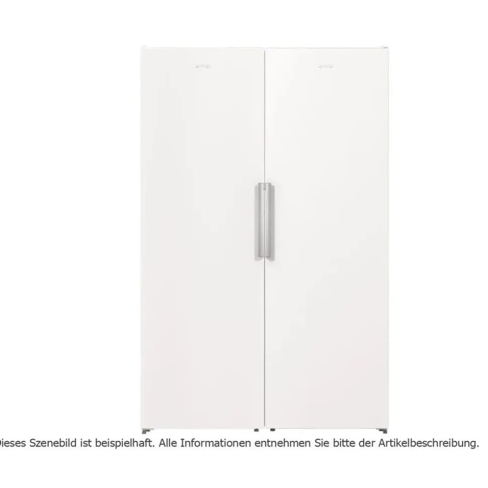 Gorenje R619EEW5 Kühlschrank (398 l, 1850 mm hoch, Weiß)