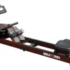 Gorilla Sports Rudergerät Wasser Holz Klappbar schwarz/braun