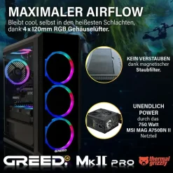 Greed MK2 Pro Intel Core i7-12700F Nvidia Geforce RTX 5070