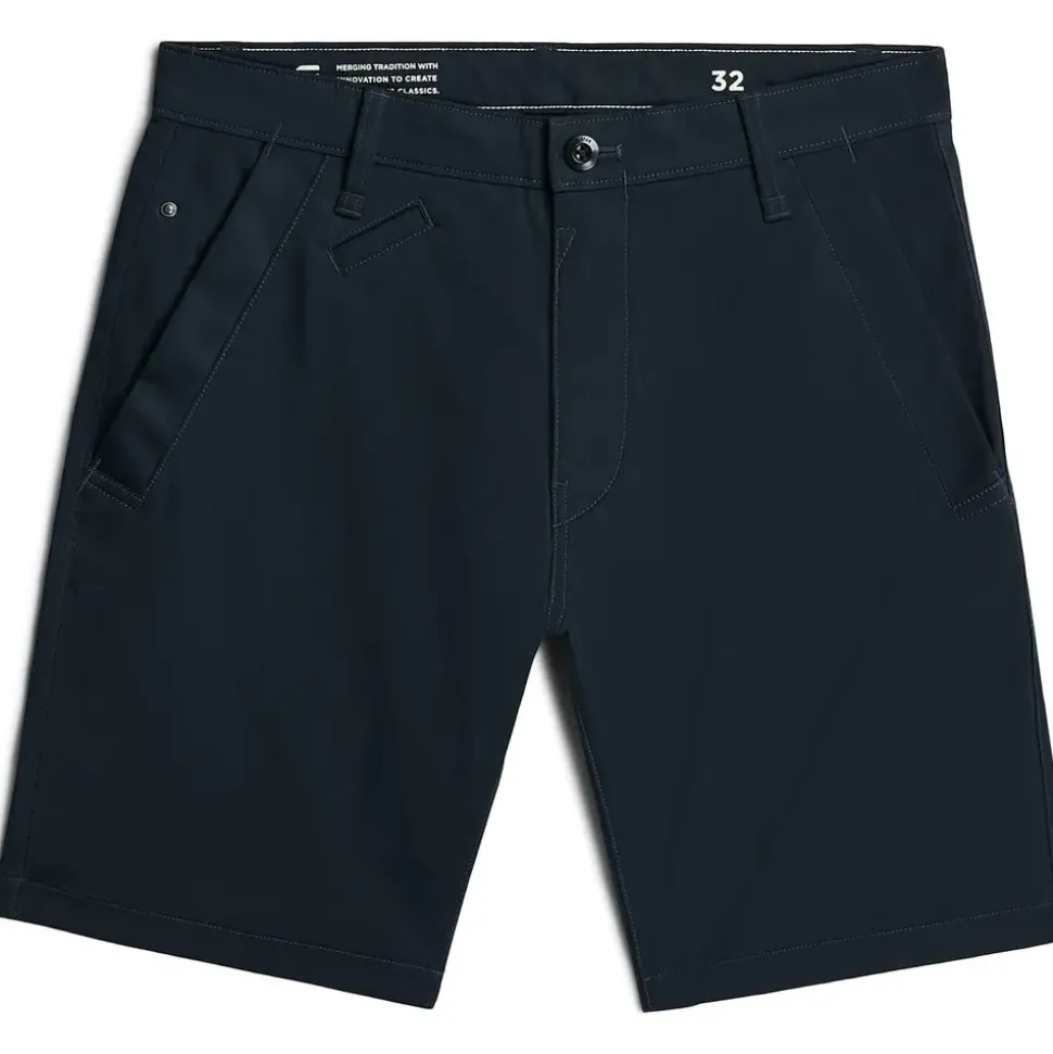 G-Star Bronson 3.0 Slim Chino Short - Dunkelblau - Herren, - 32