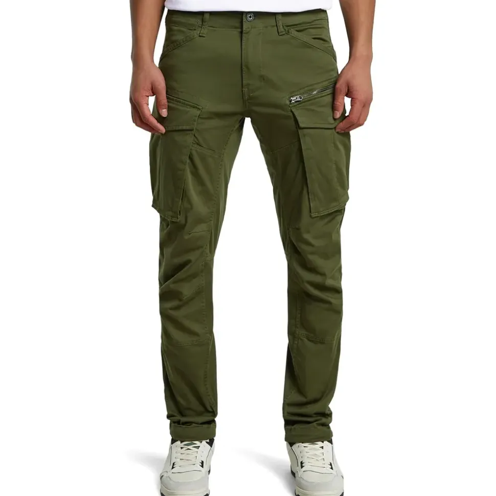 G-Star Rovic Zip 3d Regular Tapered Hosen Dark Bronze Green 38 32