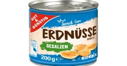 gut & günstig GUT&GÜNSTIG geröstet & gesalzen Erdnüsse 200,0 g, 1 St.