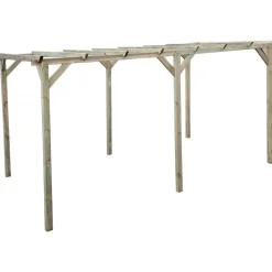 Habitat et Jardin Sunny Carport 3,00 x 5,00 m Braun
