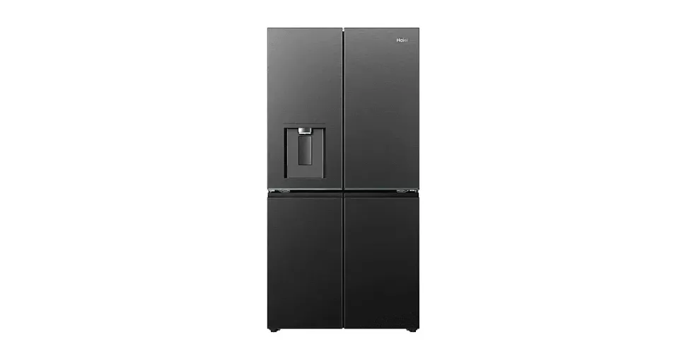 Haier HCR79F18CHMB French Door (700 l, 1825 mm hoch, Schwarz)