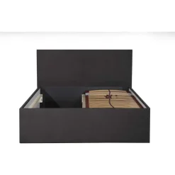 Halmon Schlafkomfort Betten Gent 200 x 200 cm Schwarz