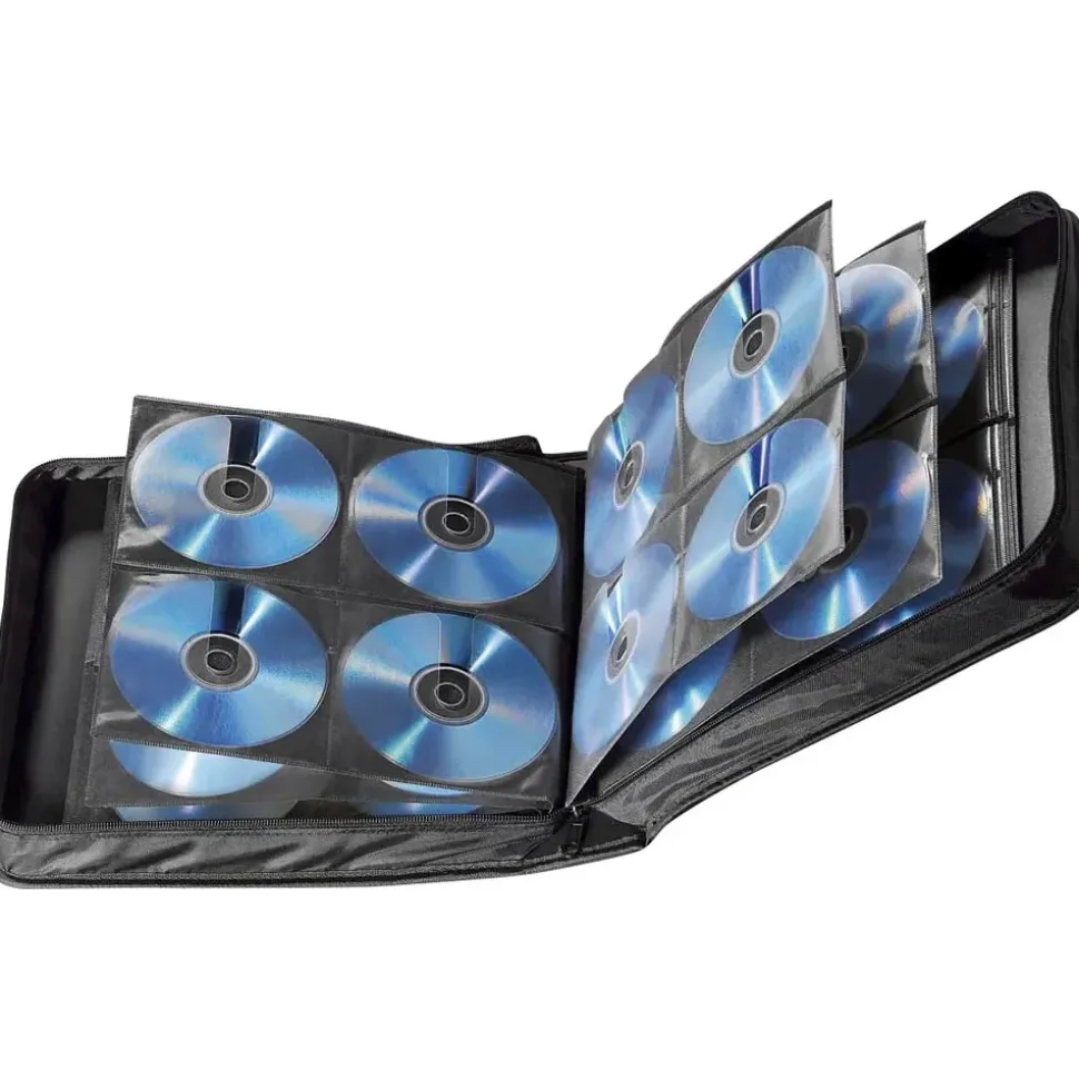 Hama CD Tasche für 208 Discs/CD/DVD/Blu-ray, platzsparend
