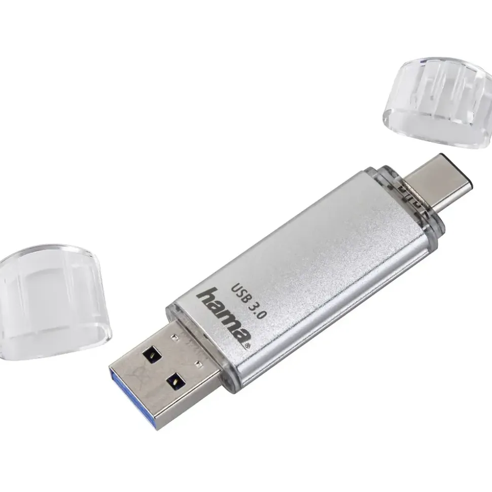 Hama FlashPen C-Laeta 256 GB silber USB-C 3.1